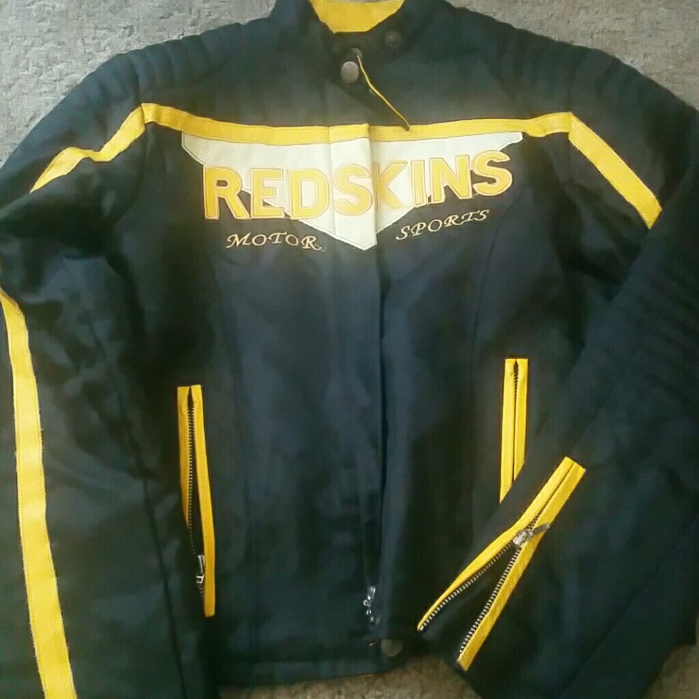 "Authentic Redskins Motor Sports Jacket"