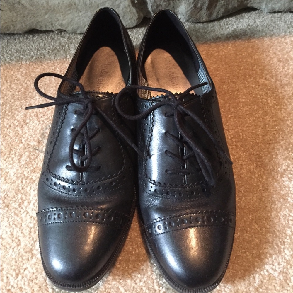Black oxfords