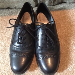 Black oxfords