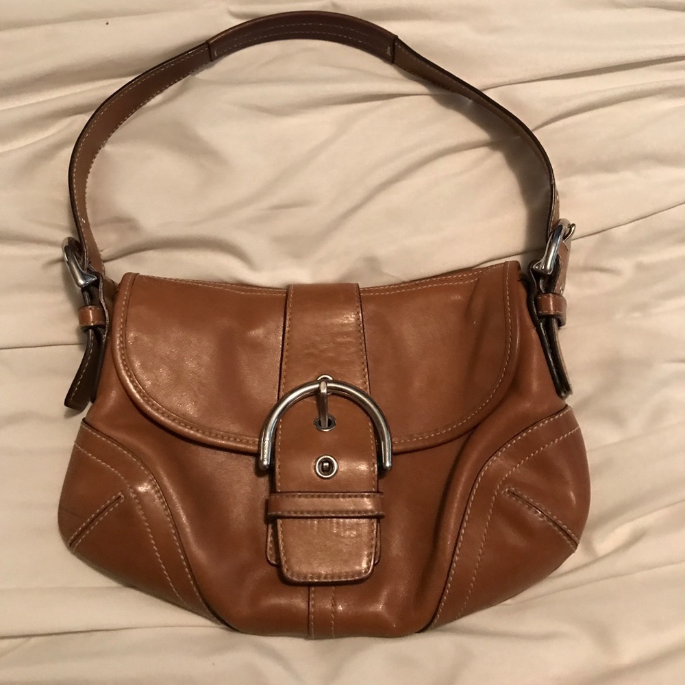 Leather Coach Bag