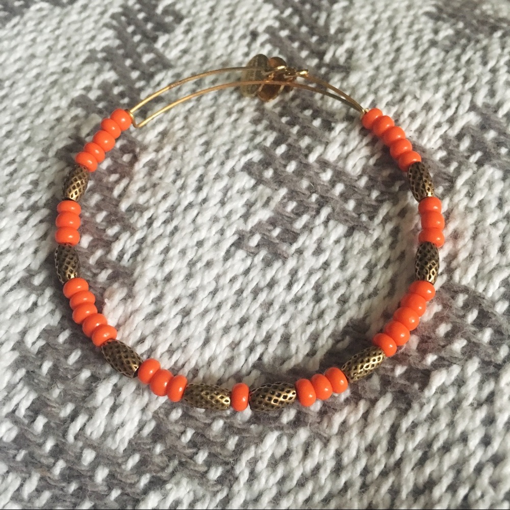 Alex & Ani Bright Orange Bangle