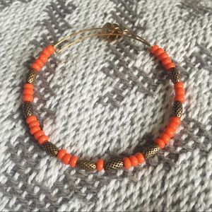 Alex & Ani Bright Orange Bangle