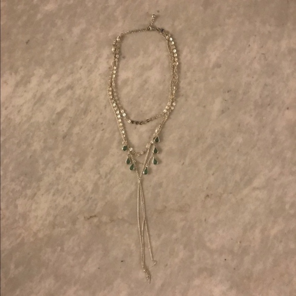 Free People silver necklace