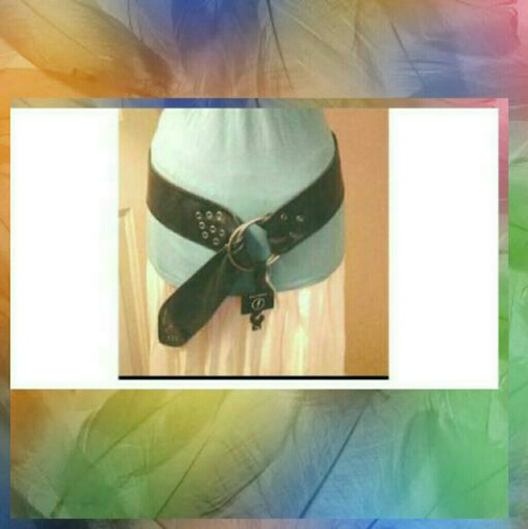 STYLISH   BLACK  BELT - Picture 1 of 3