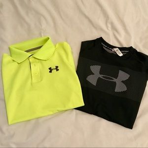 Boys Under Armour Tshirts
