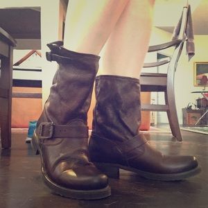 Frye Veronica Shortie Slouch Boots