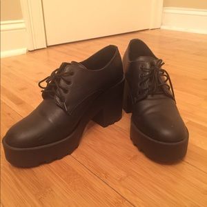 Platform Oxfords Divided H&M
