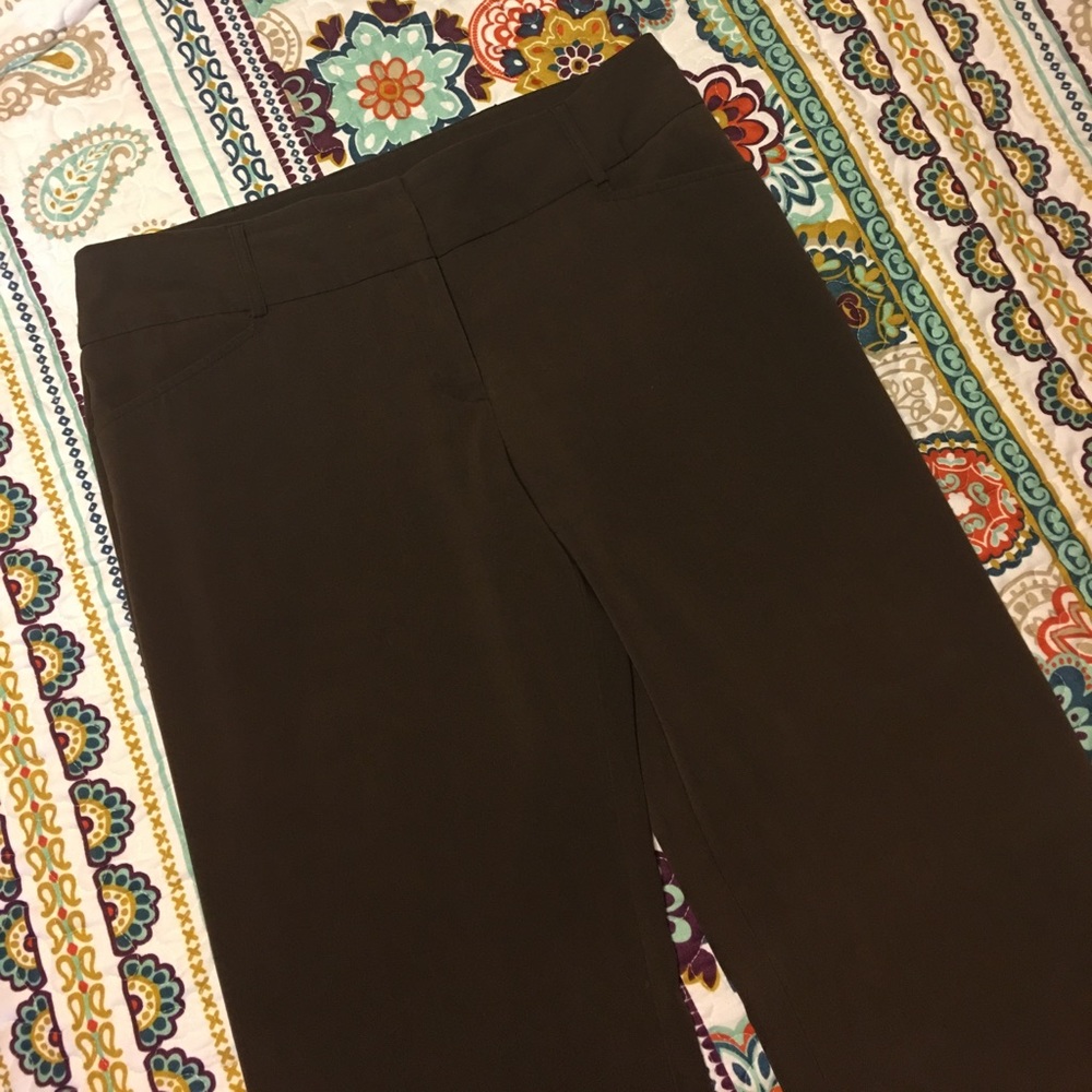 Women's Brown Dress Pants