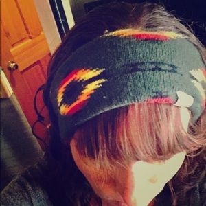 Coal brand cold-weather Aztec headband.