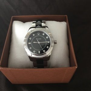 Bulova Diamond Dial Women's Watch