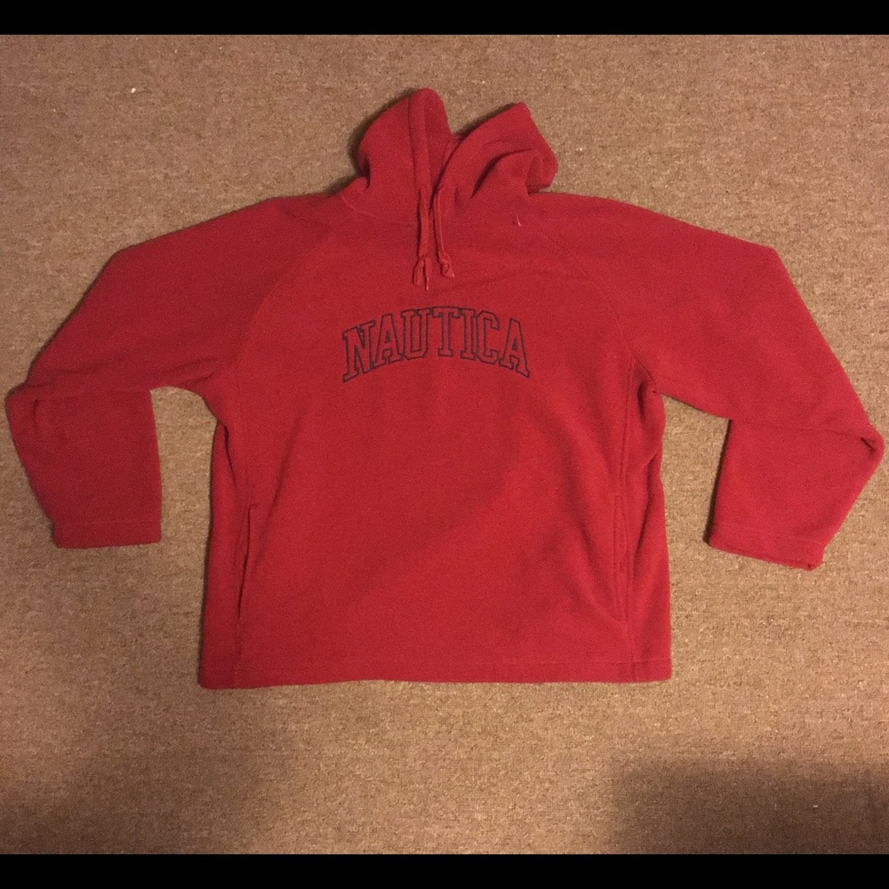 Nautica Spellout Fleece Hoodie