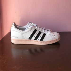 Custom Adidas Superstar's paste pink/white