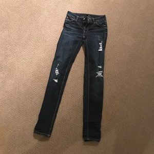 white house black market size 00 skinny jeans