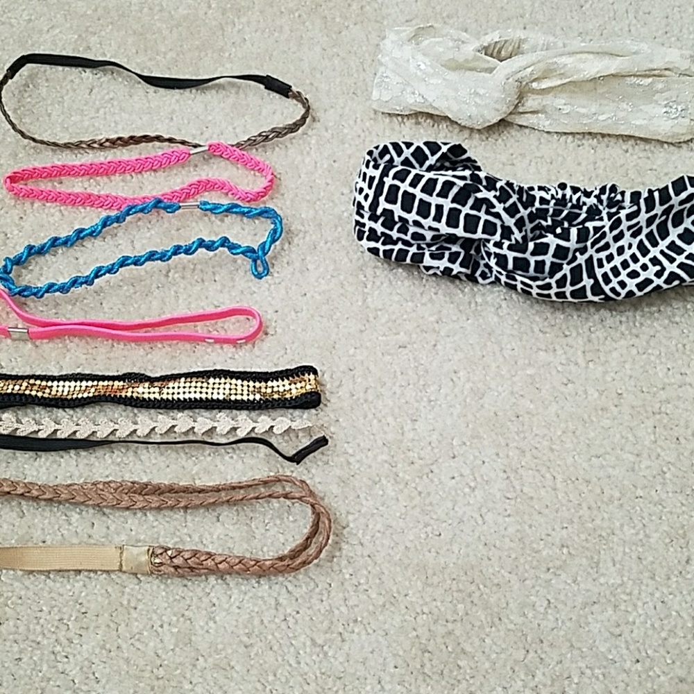 Set of Various headbands