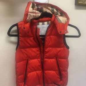 Burberry children vest