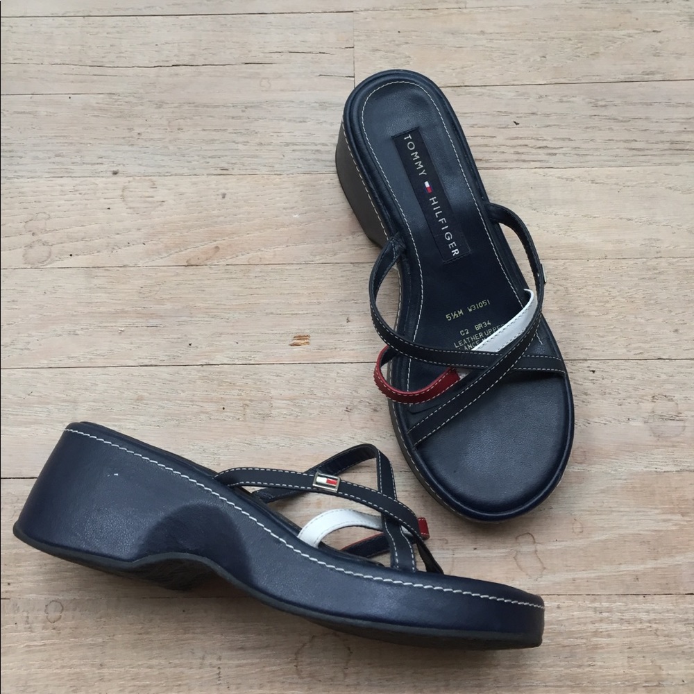 Tommy Hilfiger Platformed Sandals!