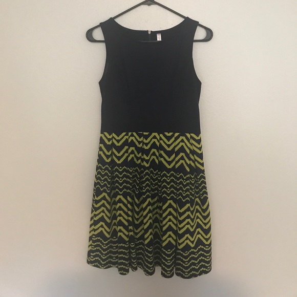 Navy blue and yellow Sundress - Picture 1 of 3