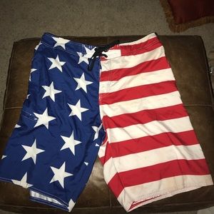 Flag SwimTrunks