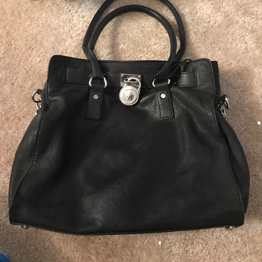 Michael Korea MK Black Hamilton Bag