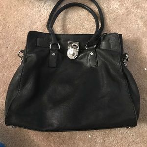 Michael Korea MK Black Hamilton Bag