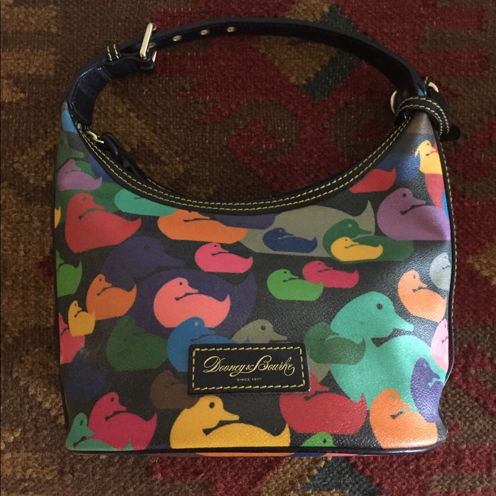 Dooney and Bourke shoulder colorful shoulder bag