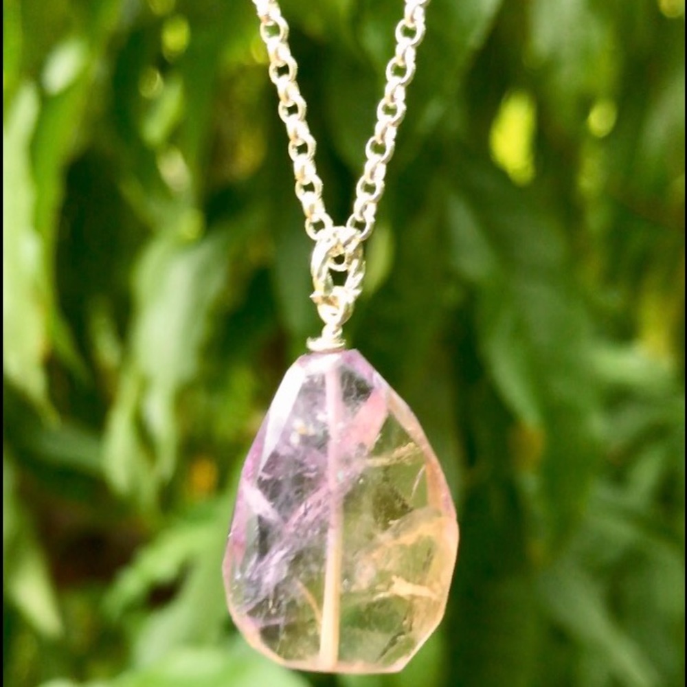 Stylish Ametrine Healing Gemstone Necklace! - Picture 4 of 5