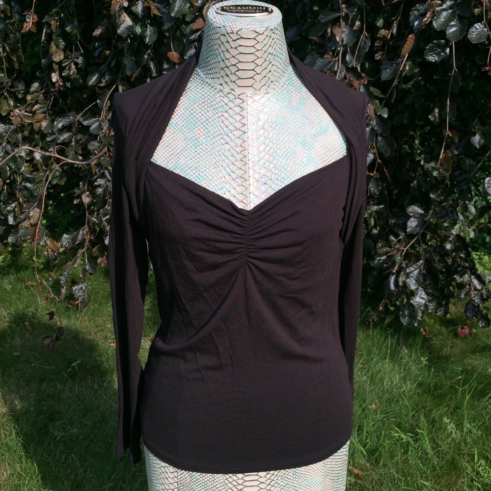 SALE *DISCOUNTED* Designer Black Blouse