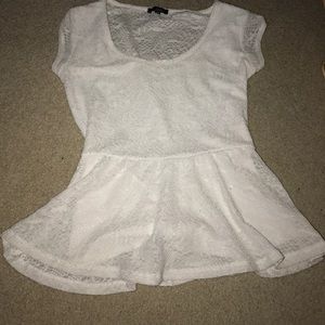GUESS peplum top