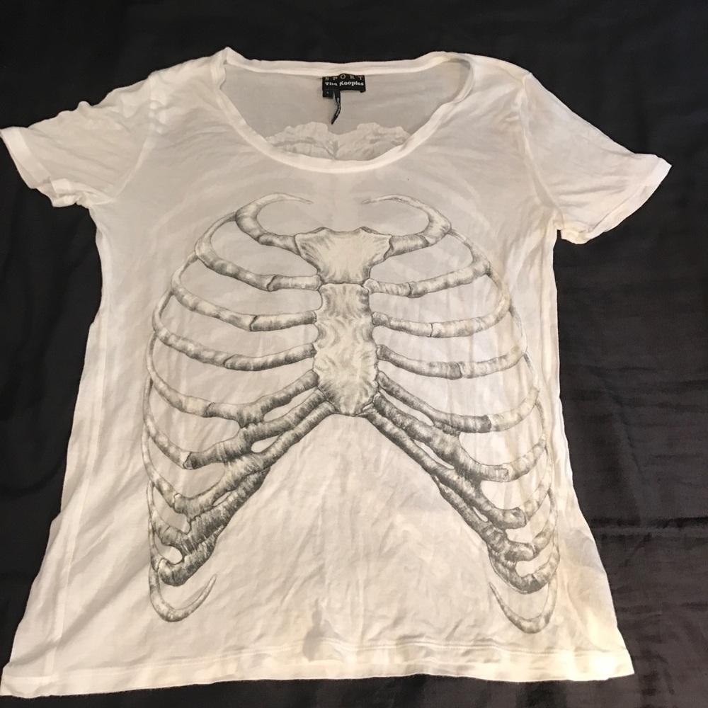 The Kooples skeleton t shirt