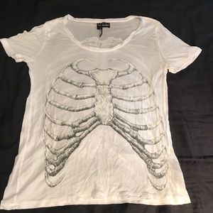 The Kooples skeleton t shirt