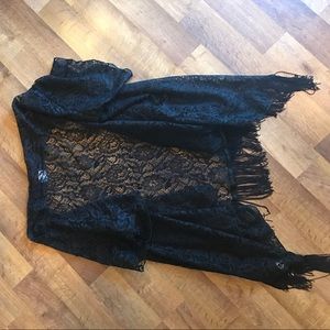 Black Lace Monroe kimono