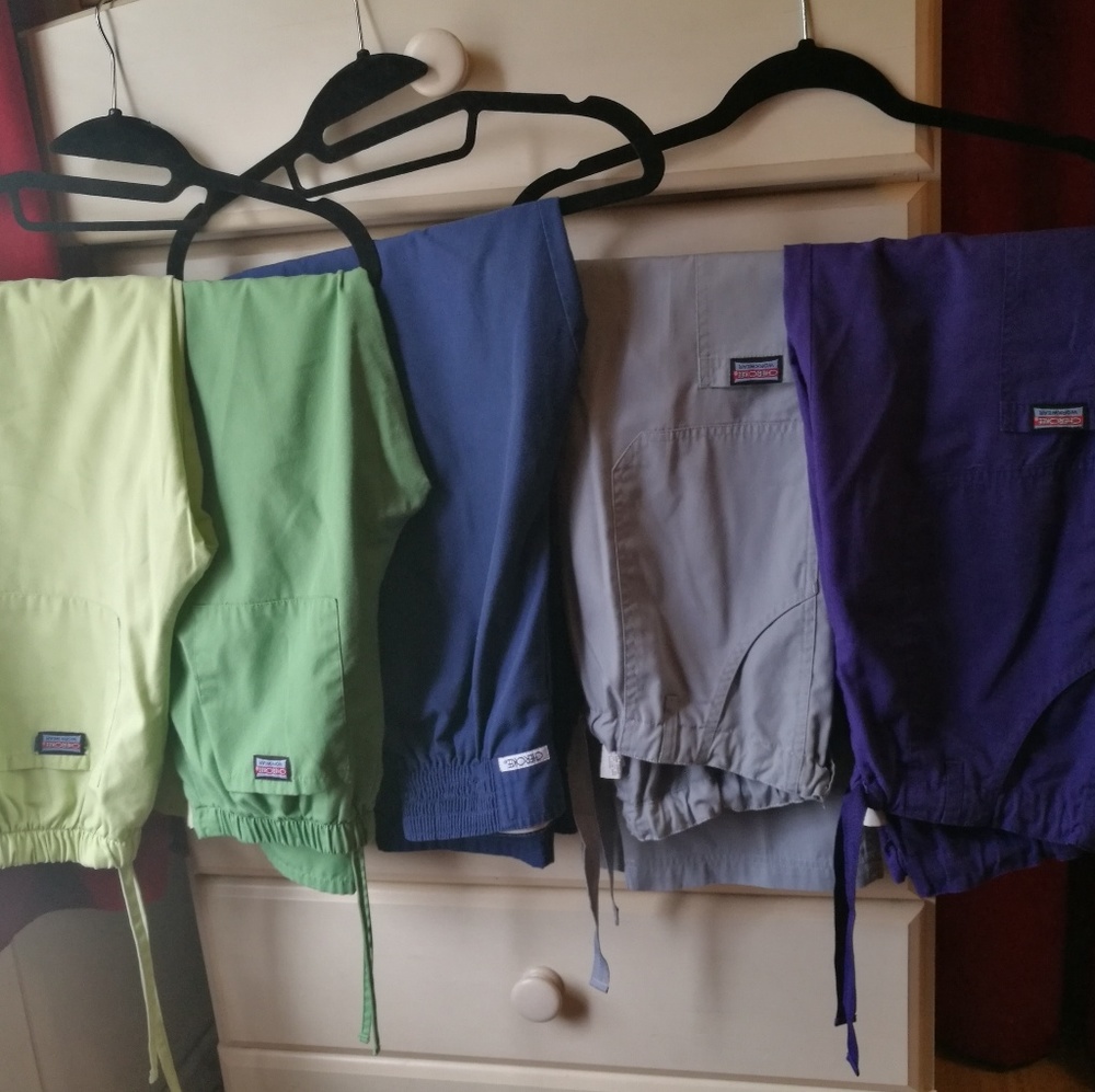Set of 5 Cherokee scrub pants