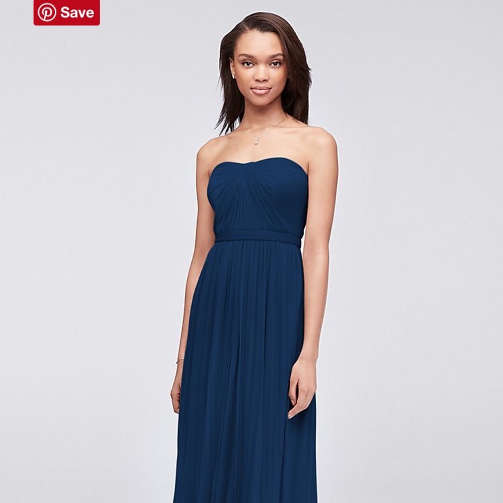 NWT Versa convertible bridesmaid dress in marine
