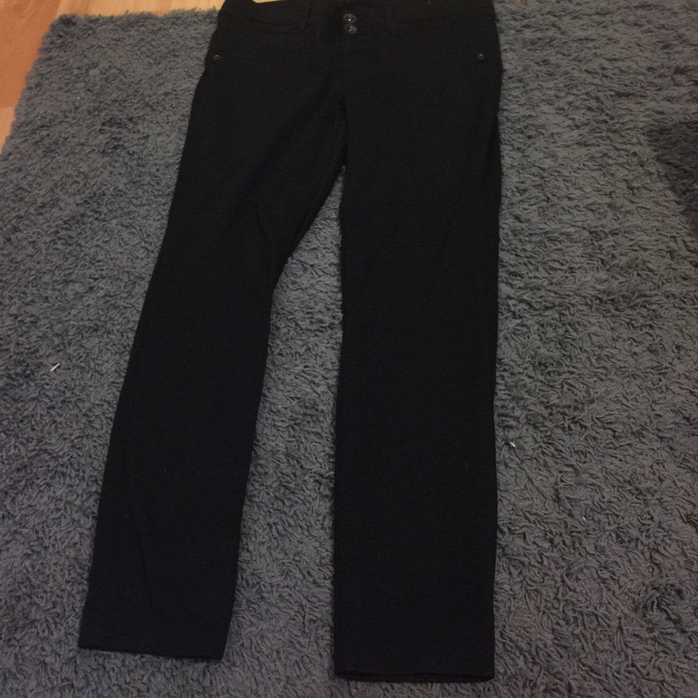 Candies skinny leg black pants