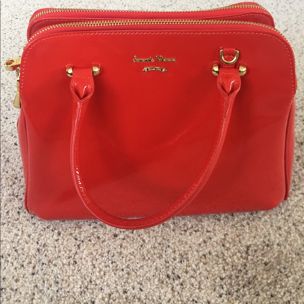 Samantha Thavasa Ruby Patent Red Bag *NEW*