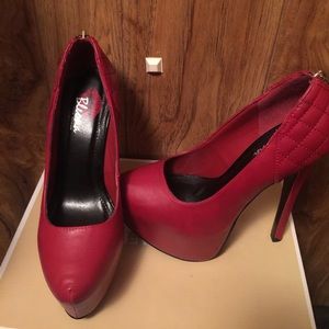 Red Stilettos Pumps