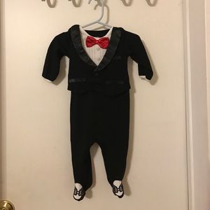 Children's Place Baby Tuxedo Onsie