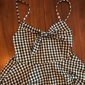 Gingham matching Shorts and Top