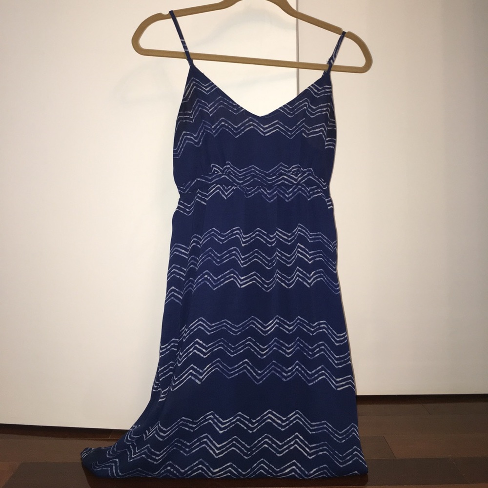Blue light weight dress