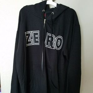 Zero zip-up sweatshirt size L