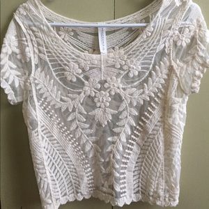 Lace top . Never worn