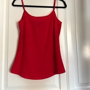 Red sleeves tank blouse!