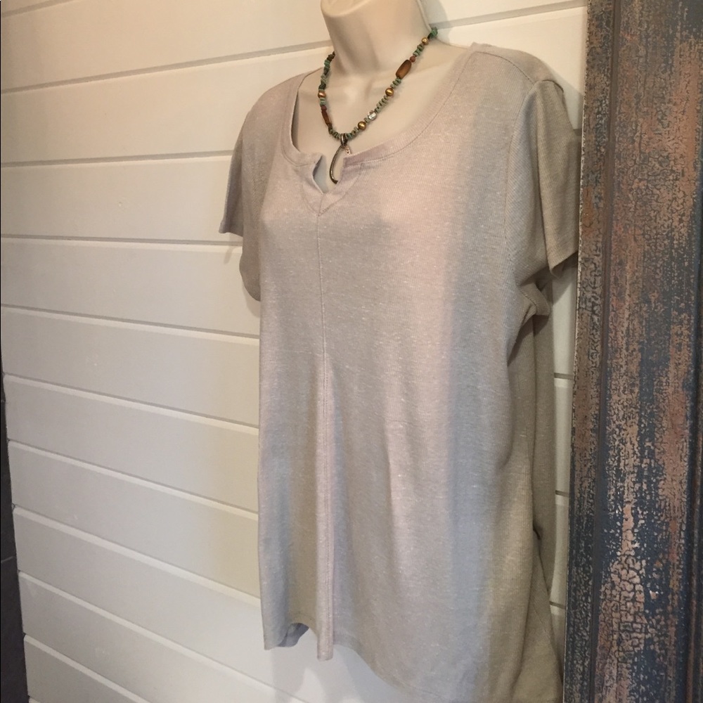 Tan t shirt xl style & co