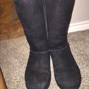 Black Tall UGGs