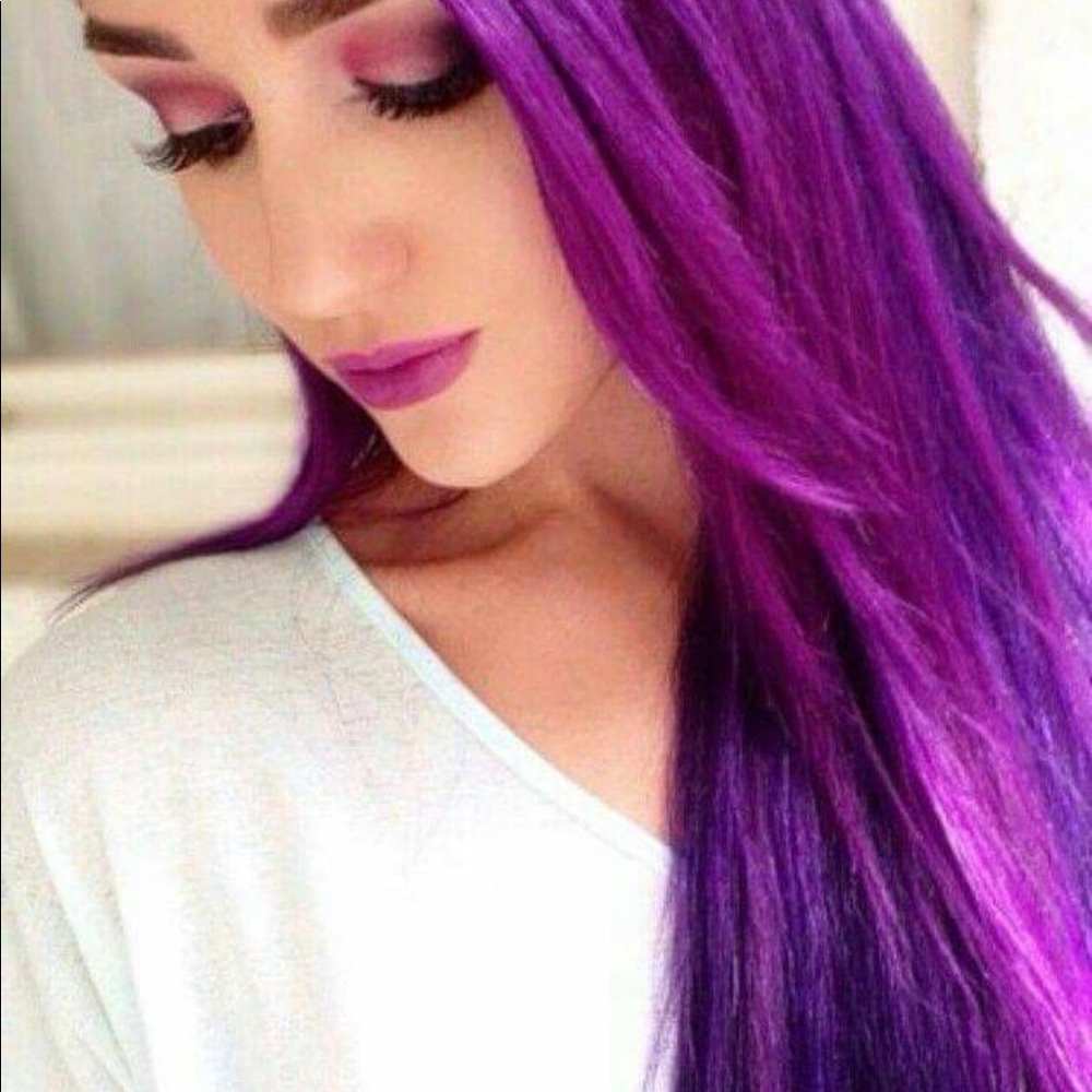 Purple Clip Ins - Picture 2 of 6