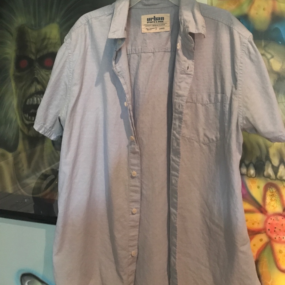 Urban Pipeline button down