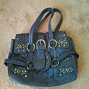 Aldo brown studded purse