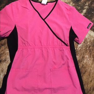 2 Cherokee Flexibles Scrub Tops