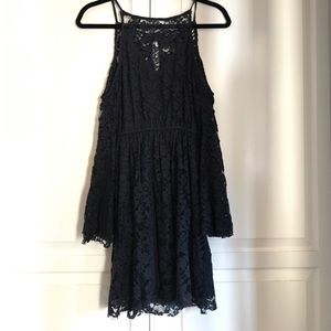 Beautiful navy dress never worn!