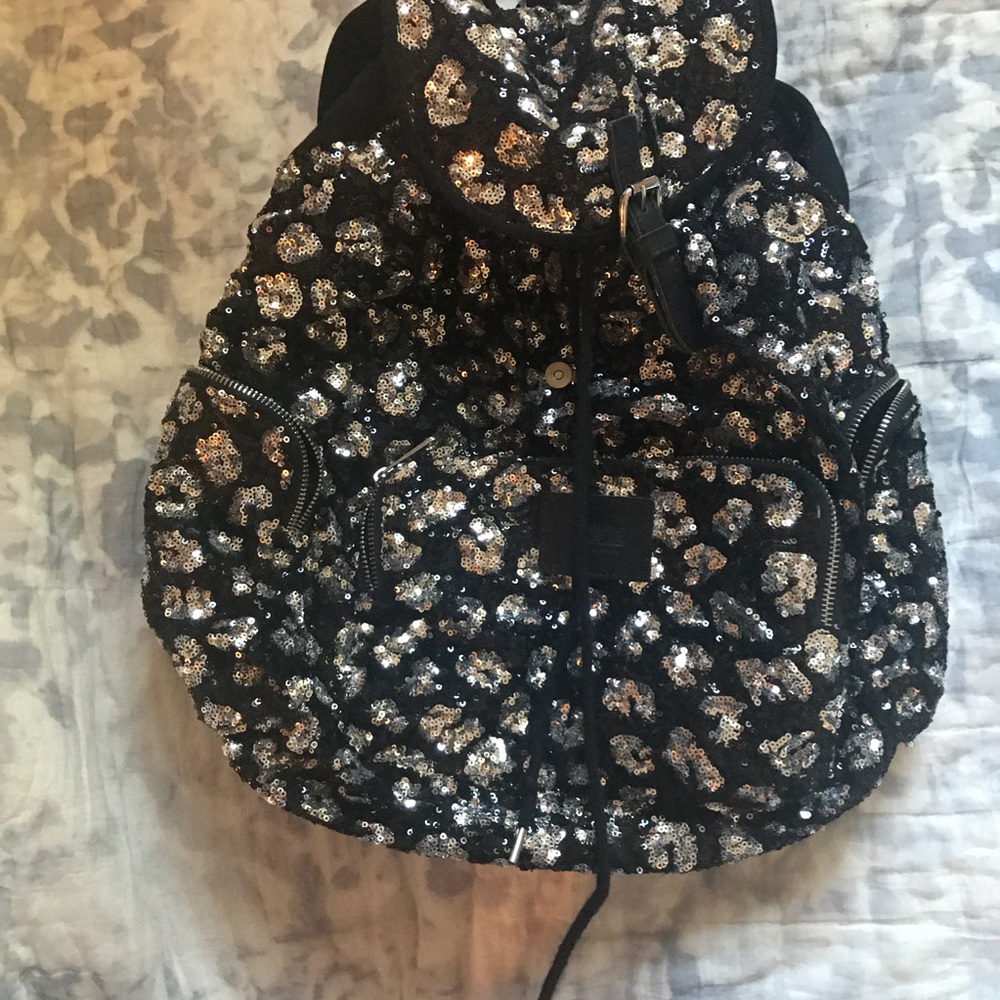 VS PINK sequin backpack